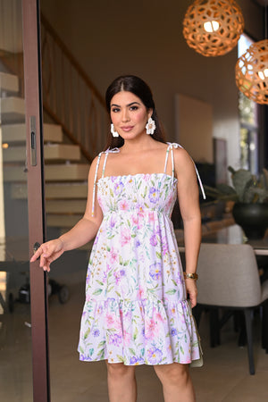 Vestido curto lastex - B581